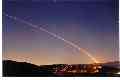 Taurus launch, 1st & 2nd stages. Copyright 1999 by Brian Webb.