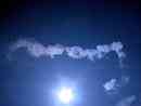 Delta II launch exhaust trail, (c) 2001, Ron Röhrenbacher
