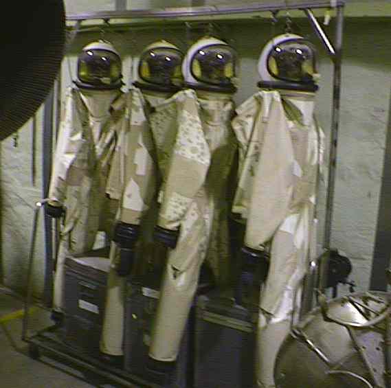 Hypergolics suits